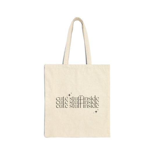 Cute Stuff Inside Tote